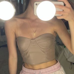 WORN ONCE, ZARA BUSTIER TOP